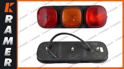 700_50129 Lampa tył JCB ładowarki LEWA OEM 526 531 541 tylne światło / tail light / задні створных агонь / задни светлини / stražnje svjetlo / zadní světla / baglygte