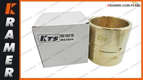 90X105X100 BR Tuleja brązowa / łożysko ślizgowe 90x105x100 Bronze Bushing / Бронзовая втулка / Bronzebuchse / Douille en bronze / Bronsbussning / Bronzové pouzdro / Bronzové puzdro