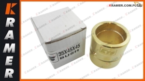 Tuleja brązowa 35x45x45