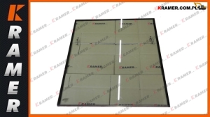 Szyba okna górnego przedniego kabiny CAT 320B