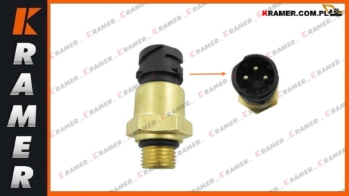20898038 Czujnik ciśnienia oleju w maszynach VOLVO EC140D EC140E EC160C EC160D  ;Czujnik ciśnienia oleju/ Oil pressure sensor/ Öldrucksensor/ Датчик давления масла/ Sensore di pressione dell'olio/ Capteur de pression d'huile.