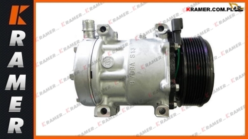 10012488 Sprężarka klimatyzacji LIEBHERR R934 R936 Compressor, air conditioning / Компрессор / Légkondicionáló kompresszor