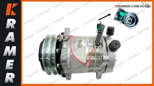 Kompresor klimatyzacji JCB JS130 JS175 JS240 123/04999 Compressor, air conditioning / Воздушный компрессор