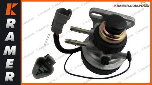 32/925700P Podstawa filtra paliwa z pompką JCB 3CX 4CX Fuel Filter Head / Головка топливного фильтра