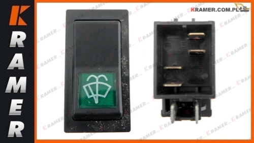 000027341 Przełącznik kabinowy spryskiwaczy HYUNDAI R60 switch / schalter/ ВЫКЛЮЧАТЕЛЬ / выключальнікі / SLĒDZIS