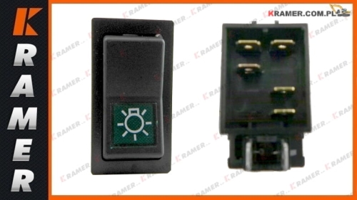 21E6-30440 Przełącznik kabinowy świateł HYUNDAI R210-3 R290 switch / schalter/ ВЫКЛЮЧАТЕЛЬ / выключальнікі / SLĒDZIS