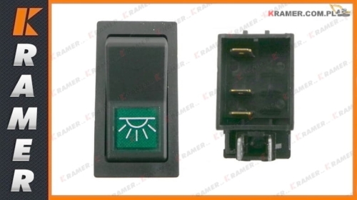 14529183 Przełącznik kabinowy oświetlenia kabiny VOLVO EC210 switch / schalter/ ВЫКЛЮЧАТЕЛЬ / выключальнікі / SLĒDZIS