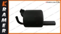 3253495 Tłumik CAT 422E 428E 432E 434E 442E 444E Muffler silencer / silencer exhaust / silenciador / Schalldämpfer / duslintuvas / глушитель / dämpare