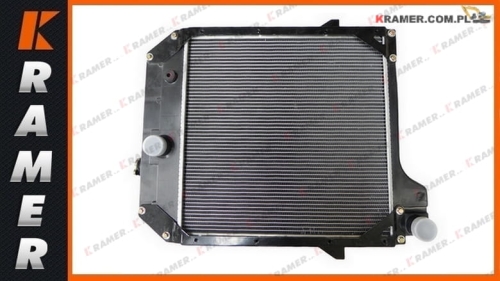 7E4638 Chłodnica wody CAT 416C 428C Water radiator /  Водяной радиатор / Wasserkühler / Chladič (radiátor) vodní / Radiateur eau