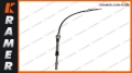 134-43-68220 Linka gazu KOMATSU D61E-12 D61EX-12 D61P-12 Accelerator cable / Cable Throttle Accelerator / Подкачка / Трос дросселя / Тросик газа
