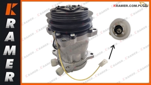 11007857 Sprężarka klimatyzacji VOLVO L50C L90C L120C L330C Compressor, air conditioning / Компрессор