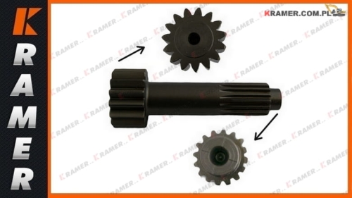 1912624 Wałek reduktora jazdy CAT 312C 314C Drive Shaft / Вал приводной редуктора поворота / Stift / Axel / csap