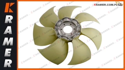 42N-03-11320 Wentylator śmigło chłodnicy KOMATSU WB97S-5 WB97R  Wentylator / śmigło / Fan cooling / Ventilátor / вентилятор / Freskuese / вентылятар / фен / Fanoušek / ventilaator / Ventilateur
