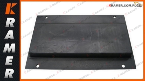 1408227 Poduszka pod kiper CAT 725 730 735 740 rubber cushion / резиновая подушка / gumijasta blazina / gumový polštář / guminė pagalvė / гумова подушка