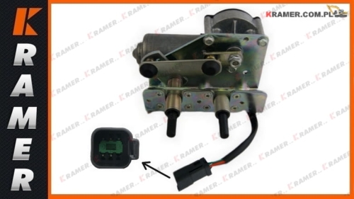 1898622 Silniczek wycieraczek CAT 950G 972G 980H wiper motor / мотор стеклоочистителя / motorček stieračov / valytuvo variklis / двигун склоочисника