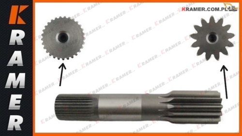 292896A1 Wałek półosi CASE CNH 13x29 580 580SL drive shaft / velenas / hnací hriadeľ / приводной вал / pogonsko vratilo / Привідний вал автомобіля