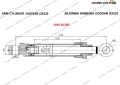Siłownik ramienia DAEWOO / DOOSAN 220-V 225-V 2440-9236B Cylinder Group Stick