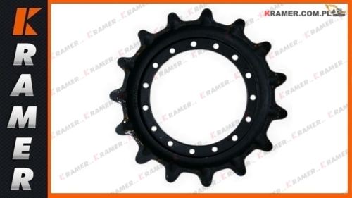 7204050 Koło napędowe mini BOBCAT T450 T550 T590 T59 Sprocket / Turas / Kettenräder / Antriebsräder / Звезда / Pignon / Lánckerekek / Rueda cabilla