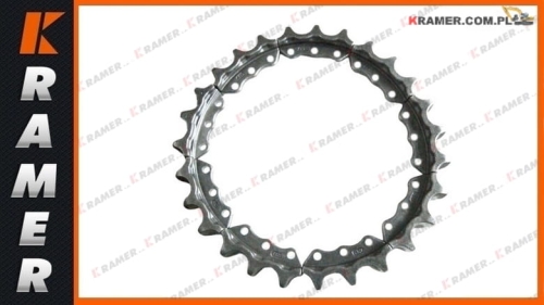 Koło napędowe Komatsu D65 EX PX -12 -15 segmentowe 14X2715112; Sprocket/ Turas/ Kettenräder/ Antriebsräder/ звёзды/ Pignon/ Lánckerekek/ Rueda cabilla/ Ruota motrice/ Drivhjul/ Vetopyörät/ Dzenoša zvaigzne/ Žvaigždes/ Hnací kola/ veotähikud.