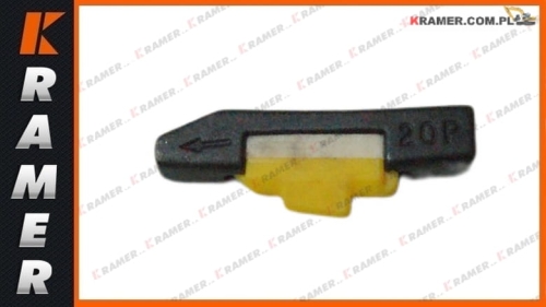 11417146 Zabezpieczenie zęba VOLVO style 20P PIN / Lock / Sicherung