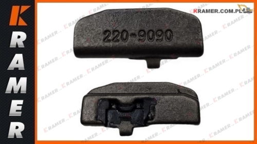 KTS-P8/9/10 Zabezpieczenie zęba KTS8 KTS9 KTS10 PIN / Lock / Sicherung