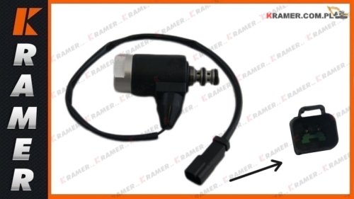 11Y-60-11530 
Cewka KOMATSU D31PX-21 D39PX-21 D37EX-21  Solenoid valve/ solenoid / Flameout shutdown shut off solenoid switch