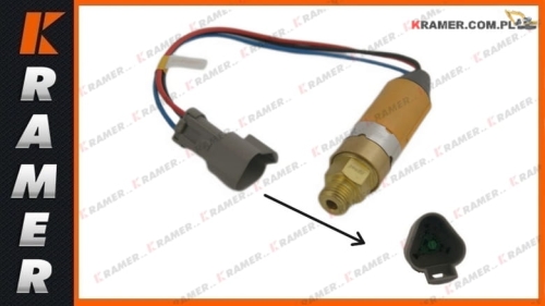 3E6455 Czujnik ciśnienia CAT 320B 325B 330B Press monitor / Pressure sensor / Sensore di pressione / Snímač tlaku / Tryk sensor