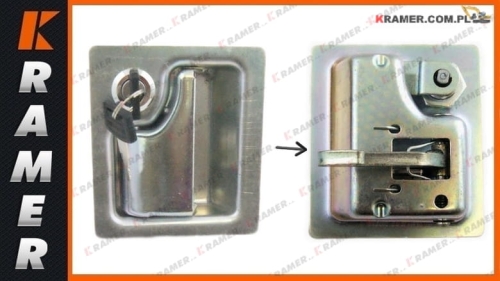 000028910 Zamek / klamka HITACHI ZAXIS seria 6 lock handle / ручка замка / kilit kolu / rukoväť zámku