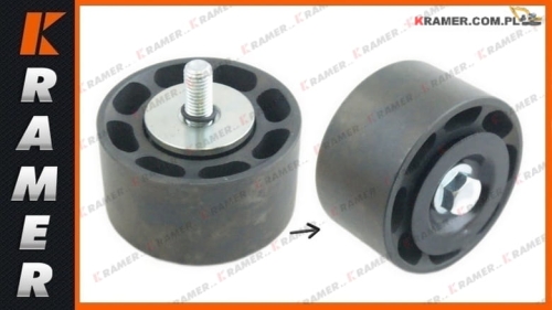 2129402 Rolka prowadząca SCANIA Idler pulley / Ролик промежуточный / umlenkrad