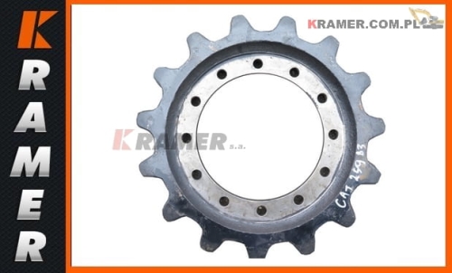 304-1918 Koło napędowe minikoparka CAT 279 / 289 / 299; Sprocket/ Turas/ Kettenräder/ Antriebsräder/ звёзды/ Pignon/ Lánckerekek/ Rueda cabilla/ Ruota motrice/ Drivhjul/ Vetopyörät/ Dzenoša zvaigzne/ Žvaigždes/ Hnací kola/ veotähikud.