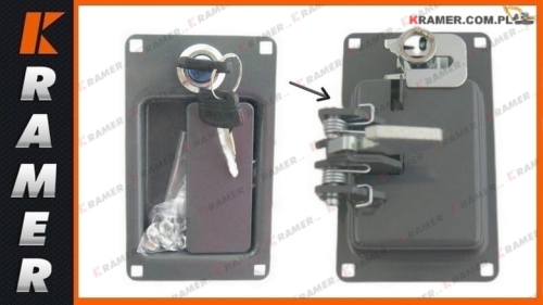125-00071B Zamek skrzynki akumulatora DOOSAN DX300 DX180  battery box lock / замок батарейного отсека / pil kutusu kilidi / brava kutije za baterije