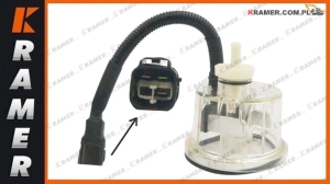 Szklanka odstojnika paliwa z czujnikiem