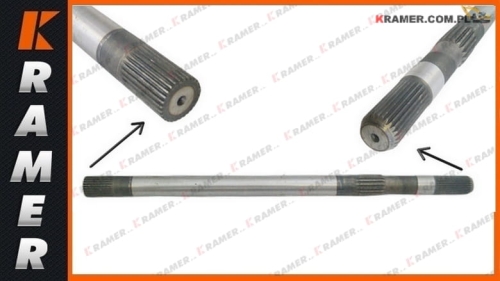 295111A1 Półoś tylnego mostu CASE CNH 580SM 580L driveshaft to the rear axle