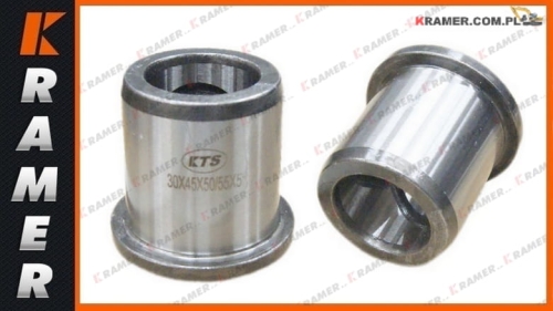30X45X50/55X5-B3; Tuleja wysięgu z kołnierzem 30x45x50/55x5 B3; Tuleja / Bushing / втулка / bague / cojinete / púzdro / pouzdro / persely / bucșe / bussning / Buchse / foring