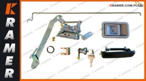 Zamek drzwi kabiny kpl. KOBELCO SK200-6 SK200-8