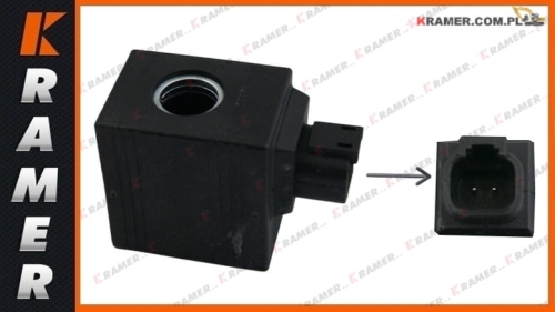 15096904 Cewka VOLVO BL60 BL61 BL70 BL71 EC27C EC35C Solenoid Coil / Соленоид / катушка электромагнитного клапана / tekercs / bobina