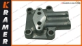 2128612 Podstawa filtra paliwa CAT 320C 320D 321C 323D Bracket / Головка топливного фильтра