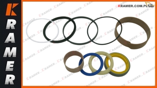 2409939 Pakiet uszczelnień siłownika przechyłu pługa TILT  stosowany w spycharkach CAT D4  D4H cylinder service kit / seal kit / Комплект уплотнений / eine Reihe von Dichtungen / conjunto desello