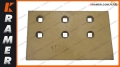 4T3052 Nóż narożny 5/8" 6 otworów prawy STD  CAT D4E BIT-END