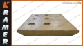 4T3051 Nóż narożny 5/8" 6 otworów lewy STD CAT D4E BIT-END