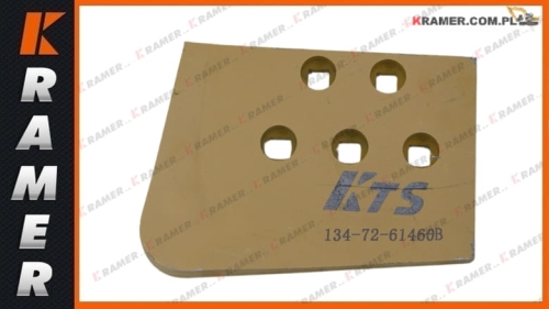 134-72-61460 Nóż KOMATSU prawy D61PX-15EO D61PX-15 D61PX-24 D61PXI-24 D61EX-24 D61PX-23 D61PXI-23 Bulldozer / бульдозер / End Bit / нож / Eckmesser