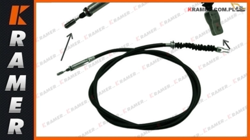 332/D2730; Linka hamulca JCB ładowarki teleskopowe 536-60 506; Accelerator Cable / Трос ручного тормоза