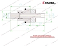 Tłoczek rozdzielacza DOOSAN DH220-5 ; Tłoczek rozdzielacza/ Distributor plunger/ Verteilerkolben/ Поршень распределителя/ Pistone distributore/ Piston de distributeur.