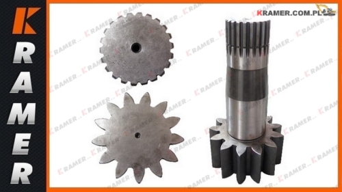14528929 Wałek reduktora obrotu stosowany w koparkach VOLVO  EC210B  EC210C  EC220D  EC235C  EC235D Shaft