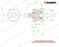 Tłoczek rozdzielacza stosowany w maszynach DOOSAN DAEWOO DH280 ; Tłoczek rozdzielacza/ Distributor plunger/ Verteilerkolben/ Поршень распределителя/ Pistone distributore/ Piston de distributeur.