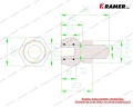 Tłoczek rozdzielacza stosowany w maszynach DOOSAN  DAEWOO DH130 ; Tłoczek rozdzielacza/ Distributor plunger/ Verteilerkolben/ Поршень распределителя/ Pistone distributore/ Piston de distributeur.
