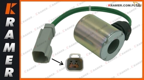 1566184 Cewka jazdy CAT 924G 938F 938G D6M Coil / tekercs / bobina / cievka / Spole / spoel / bobine / Spule / Соленоид