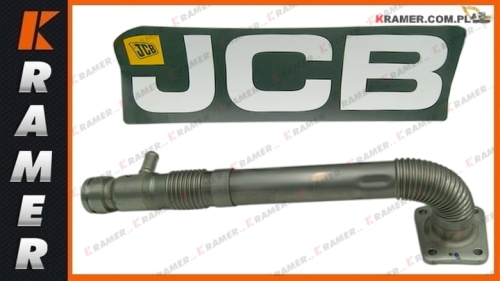 320/06166 ORG Rura chłodnicy EGR JCB oryginał T4 3CX 4CX; radiator pipe / труба радиатора / труба радыятара /