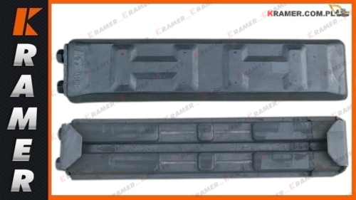 RP135/450 CAT ; Nakładka gumowa gąsienicy CAT 304 305 306 307; Накладка резиновая гусеничного трака