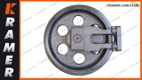 9237507 Koło napinające gąsienice gumową HITACHI ZX40 ZX48U3 ZX50 ZX52 Idler / Leiträder / Натяжное колесо / Ленивец / Láncfeszítő kerekek / Ruoteanteriori / Roue folle / ledarhjul /Juhtrattad / spriegošanas mehanisms / Vikšru itempejai